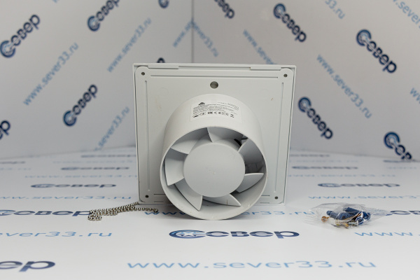 A 4-02, Вентилятор осевой вытяжной с тяговым выключателем D 100_3e