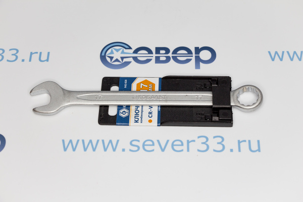 Ключ комбинированный КОБАЛЬТ 17 мм Cr-V_2