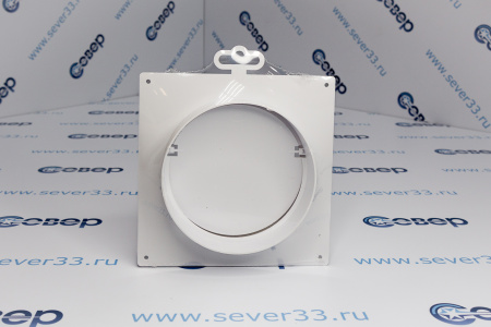 12,5SKNPO, Соединитель круглых каналов с накладной пластиной и обратным клапаном, D125	 | Продажа, монтаж и обслуживание холодильного оборудования | Север33