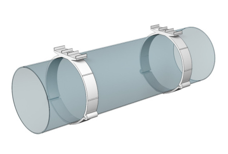 12,5ДКП, Держатель пластик D125	 | Продажа, монтаж и обслуживание холодильного оборудования | Север33