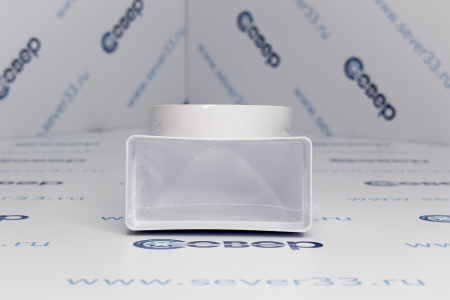 511СК10ФП, Соединитель угловой 90° пластик, плоского воздуховода с фланцевыми воздухораспределителям | Продажа, монтаж и обслуживание холодильного оборудования | Север33