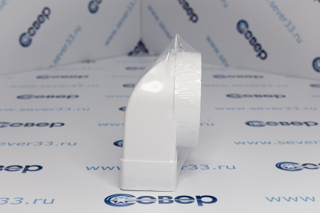 511СК10ФП, Соединитель угловой 90° пластик, плоского воздуховода с фланцевыми воздухораспределителям | Продажа, монтаж и обслуживание холодильного оборудования | Север33