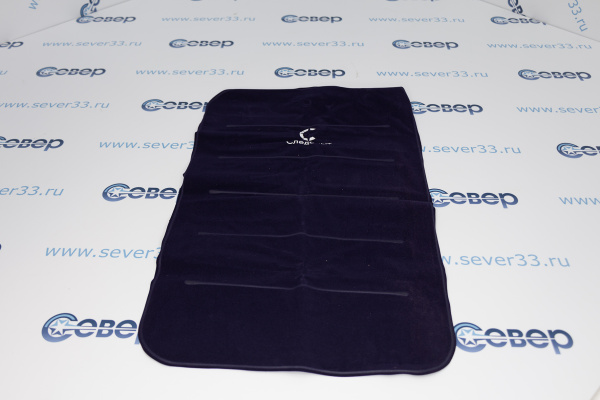 Подушка дорожная надувная СЛЕДОПЫТ прямоугольная 43х26х8 cм, цв. синий_2e