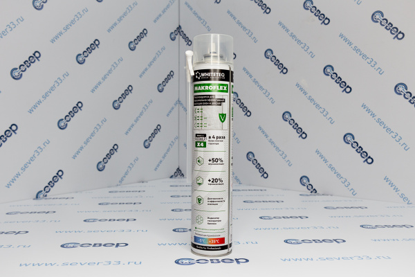Пена монтажная Makroflex Whiteteq 750 мл_2