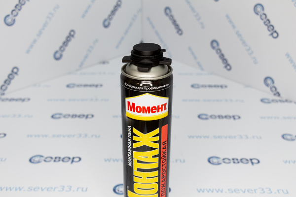 Пена монтажная Момент 750 мл ПРОФИ пожаростойкая_3