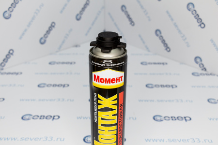 Пена монтажная Момент 750 мл ПРОФИ пожаростойкая  | Продажа, монтаж и обслуживание холодильного оборудования | Север33