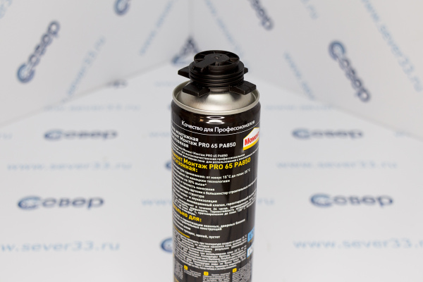 Пена монтажная Момент 65 ПРОФИ 850 мл всесезонная_3