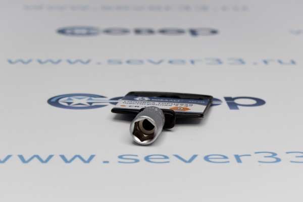 Головка торцевая КОБАЛЬТ 1_4, 9 мм, Cr-V_2