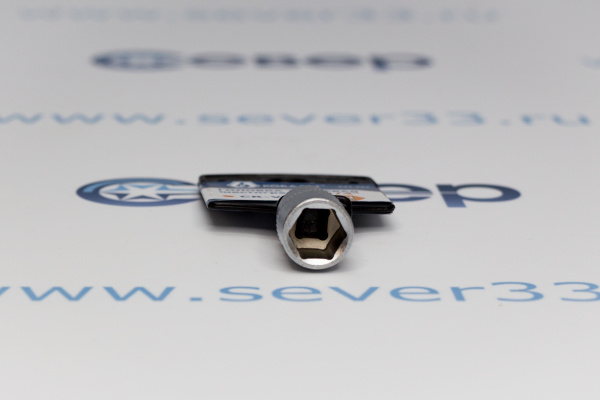 Головка торцевая КОБАЛЬТ 1_4, 11 мм, Cr-V_2