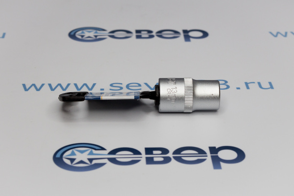 Головка торцевая КОБАЛЬТ 1_2, 13 мм, Cr-V_3