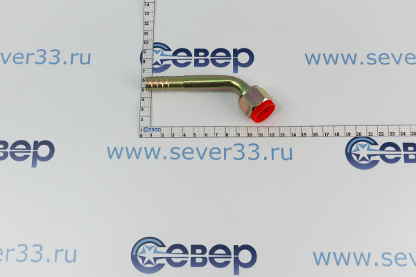 Фитинг 13мм №10х45˚ O-ring (58”; Резьба 78” 14 UNF)_1