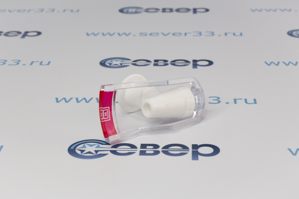 Кран для кулера внутр.резьба(красный) KL007_2