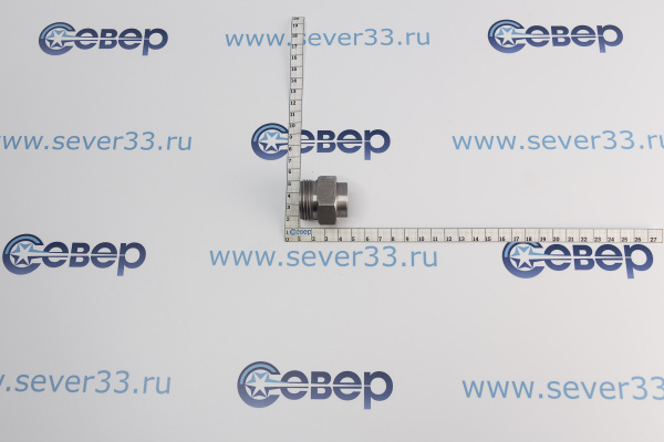 Адаптер SCHWEISSNIPPEL 114-12 UNF-78 ODS SW14 с прокладкой_2