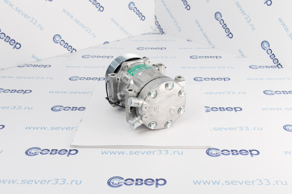 Компрессор кондиционера поршневой 7H15,12v,PV8, RC-U0840 выходы вертикальные (O-ring) 34-78_2