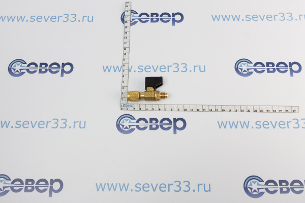 Вентиль запорный шаровый Value CV07 Male14SAE Female14SAE_3