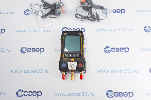 Цифровой манометрический коллектор TESTO 550S комплект 1 в кейсе_5