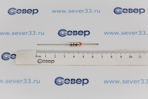 Термопредохранитель Termo fuse 77xC 10A axial_2