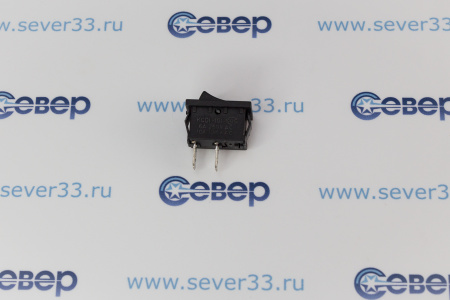 Переключатель KCD1-101-C3-B/2P on-off Черный | Продажа, монтаж и обслуживание холодильного оборудования | Север33