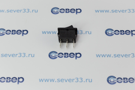 Переключатель KCD1-102-C3-B/3P on-on Черный | Продажа, монтаж и обслуживание холодильного оборудования | Север33