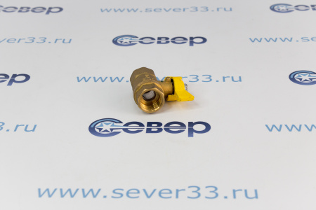 Кран шар. газ. 11Б27П (1.6МПа) "Галлоп" ДУ-15 г/г (бабочка) | Продажа, монтаж и обслуживание холодильного оборудования | Север33