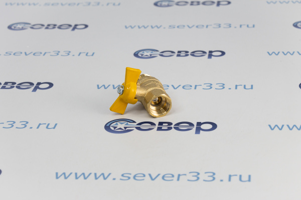 Кран шар. газ. 11Б27П (1.6МПа) Галлоп ДУ-15 гш (бабочка)_3