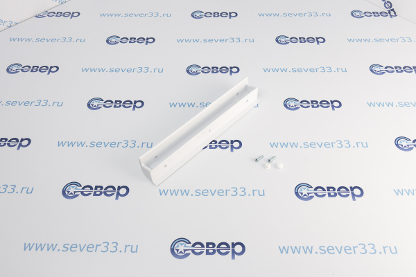 Комплект ручки СМ107 L 260 (пластиковая белая)_2