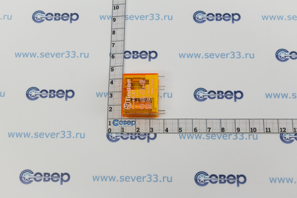 Реле миниатюрное PCB выводы с шагом 5мм 1 гр конт 10А кат. 220В АС_4