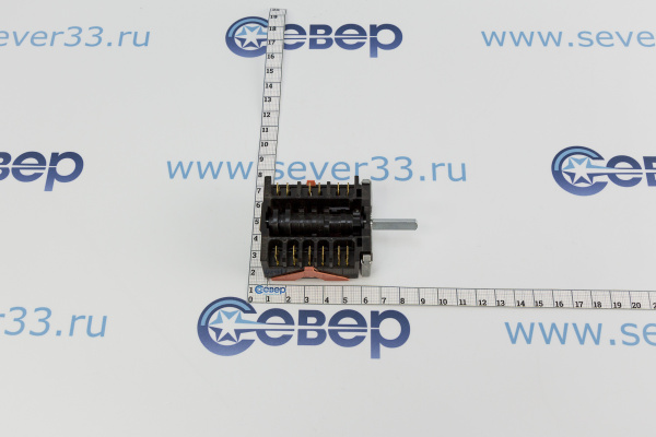 Переключатель плиты INDESIT EGO 46.26866.801, 022195 6 поз._2