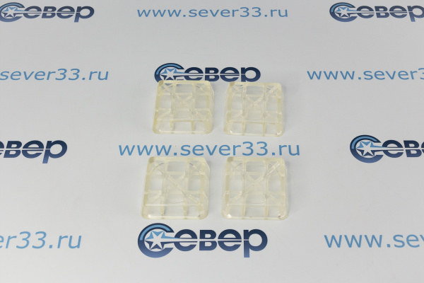 Антивибрационные подставки Ozone CMA-12T, прозрачные квадратные_2