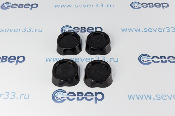 Антивибрационные подставки Ozone CMA-11W, черные квадратные_2