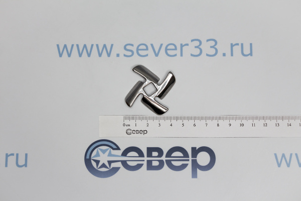 Нож мясорубки BRAUN BR001=VS003=PS001 G1300K, тип 4195 (посадка 9,2mm) 7000899АММ12С-180_4e