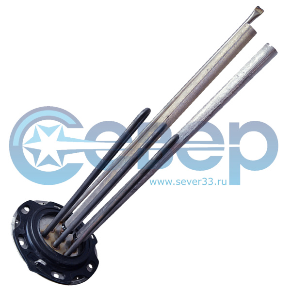 Тэн Аристон (Тип RCF) Original комплект с загибом, фланец пятиболтовый 171 мм 3кВт 230 В Нержавейка