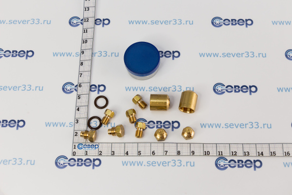 Комплект жиклёров (пропан) газовой плиты Дарина мод. GM 141, GM 241, GM 341, с термостатом_3