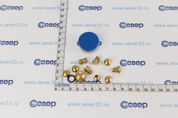 Комплект жиклёров (пропан) газовой плиты Дарина мод. GM 141, GM 241, GM 341, без термостата_3
