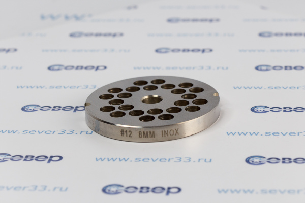 Решетка 8мм к мясорубке системы Enterprise TJ12-12.008_2