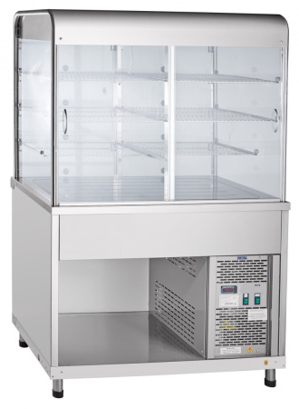 Прилавок-витрина холодильный Abat ПВВ(Н)-70КМ-С-НШ для холодных закусок | Продажа, монтаж и обслуживание холодильного оборудования | Север33