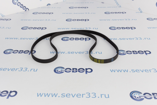 Ремень 1238 H8 EL черный_2