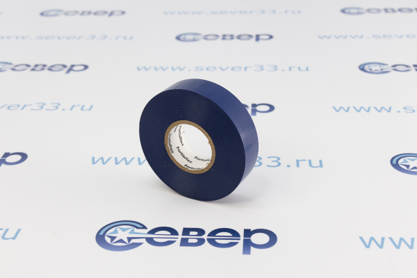 Изолента ПВХ 19x0.18x20 Heavy Duty синяя (Fortisflex)_3