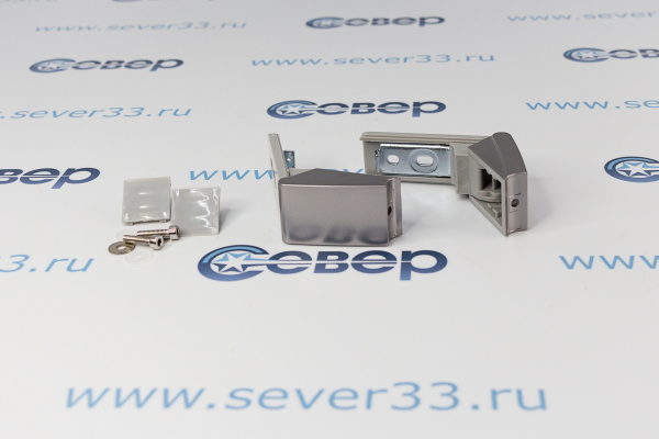 Кронштейн ручки хол-ка Либхер(серебро) комп. 2 шт_3