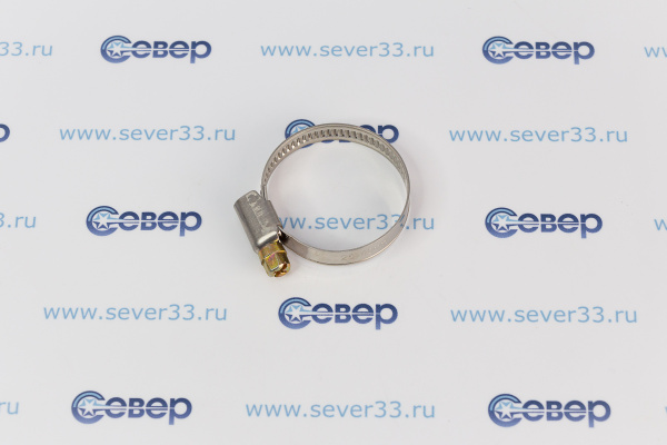 Хомут 25-40мм нерж_2