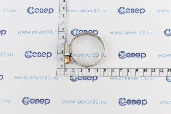 Хомут 25-40мм нерж_3