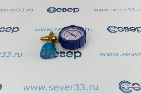 Коллектор одновентильный SM-02L низкое давление (R-12, 22, 134,404)_1