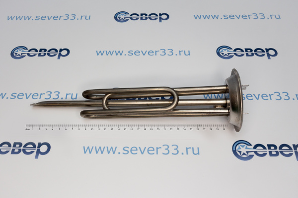 Нагрев. элемент ИТА RF92 2,5 кВт.(нерж.) M6 , L330мм_2e
