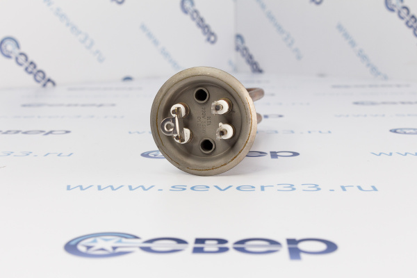 ТЭН RF 2500W(1000+1500), ИТА, медь, Ø64мм, клеммы под разъем+под винт, Shuttle, L375мм, горизонтальн_2