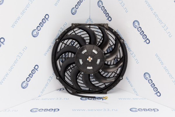 Вентилятор осевой 12'' 12V PULL 120W_2e