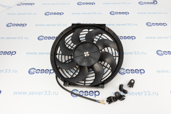 Вентилятор осевой 10'' 12V PULL 100W S_3