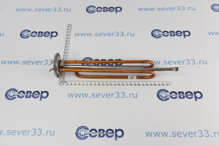 Нагрев. элемент TW RF64 2.0 кВт, медь, Ø64, М6, клеммы под винт, L290мм | Продажа, монтаж и обслуживание холодильного оборудования | Север33