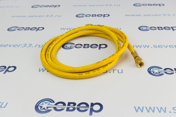 Шланг заправочный 180 см (1 шт.) 600 Psi (41 бар) R12, R22, R134, 404, 407, 507_3