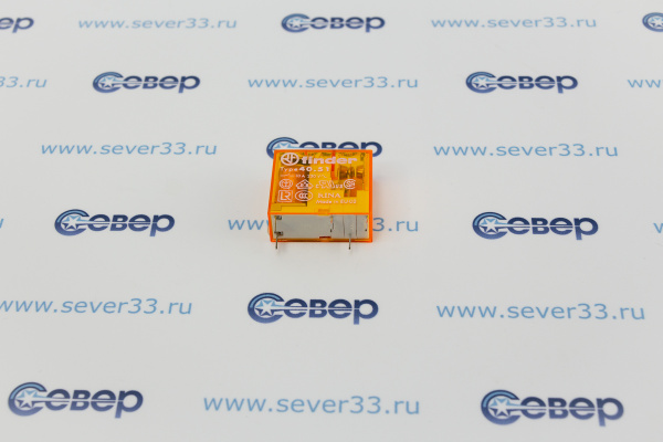 Реле миниатюрное PCB выводы с шагом 5мм 1 гр конт 10А кат. 220В АС_2