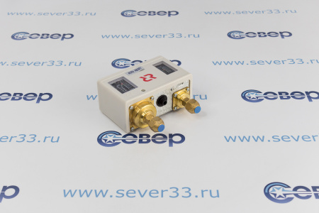 Реле давления Ридан КР15 сдвоенное | Продажа, монтаж и обслуживание холодильного оборудования | Север33